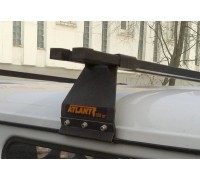 Багажник Atlant на водостоки для УАЗ / Газель (высота крыши до 19 см.)