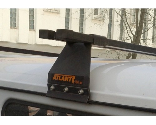 Багажник Atlant на водостоки для ГАЗ / УАЗ (высота крыши до 19 см.)