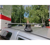 Багажник Atlant с прямоугольными дугами для Mitsubishi Lancer IX (в штатные места)
