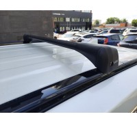 Багажник LUX Bridge аэро-трэвэл в штатные места на интегр. рейл. черный для Chevrolet Trailblazer II 2012-2016