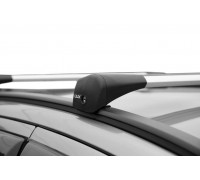 Багажник LUX Bridge аэро-трэвэл на интегрир. рейлинги серебристый для Volvo XC 40 2019-