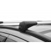 Багажник LUX Bridge аэро-трэвэл на интегрир. рейлинги серебристый для Volvo XC90
