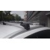 Багажник LUX Bridge аэро-трэвэл на интегрир. рейлинги серебристый для BMW X1 (F48) 2015-