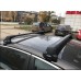 Багажник LUX City черный крыловидный для Kia Optima 2016-2020