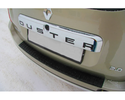 Накладка на задний бампер Yuago АртФорм для Renault Duster 2012- (в т.ч. рестайлинг)