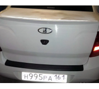 Накладка на задний бампер Yuago АртФорм для Lada Granta седан 2011-2018