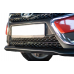 Накладка (юбка) переднего бампера (АБС) Yuago АртФорм для Lada Vesta SW/ Vesta седан