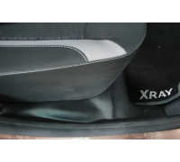 Накладки на ковролин задние Yuago АртФорм для Lada Xray