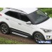 Пороги алюминиевые Rival "Bmw-style" для Hyundai Creta