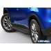 Пороги алюминиевые Rival "Premium-Black" для Mazda CX-5 2011-2017