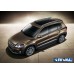 Пороги алюминиевые Rival "Premium-Black" для Volkswagen Tiguan 2007-2017
