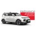 Рейлинги АПС черные для Kia Soul 2019-
