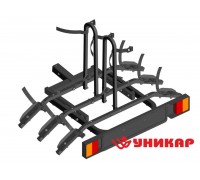 Велоплатформа на фаркоп Уникар для 3-х велосипедов
